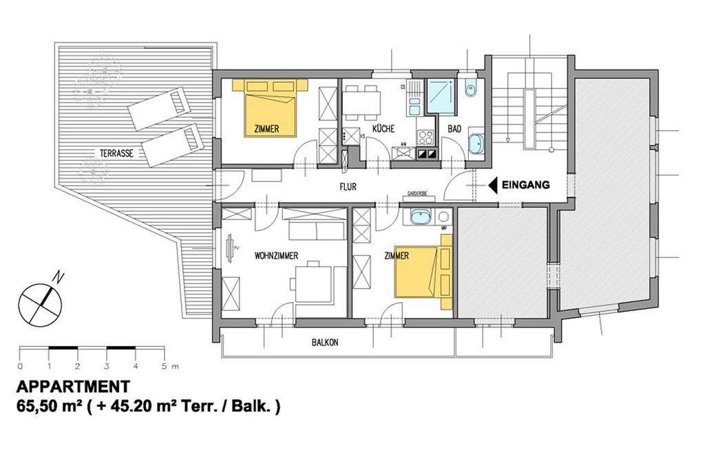 Appartement Dorfplatz Schruns Værelse billede